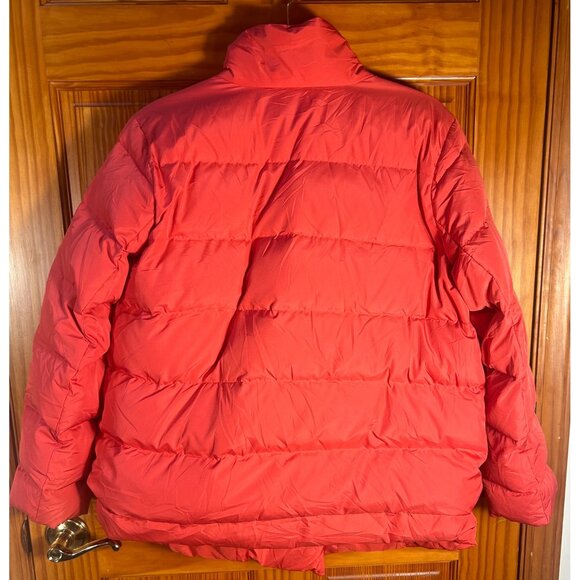 J.Jill Womens Lg Petite Coral Down Filled Puffer Jacket - Picture 2 of 8